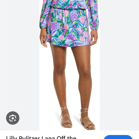 Lilly Pulitzer Lana Skort Romper NWT - Picture 2 of 4